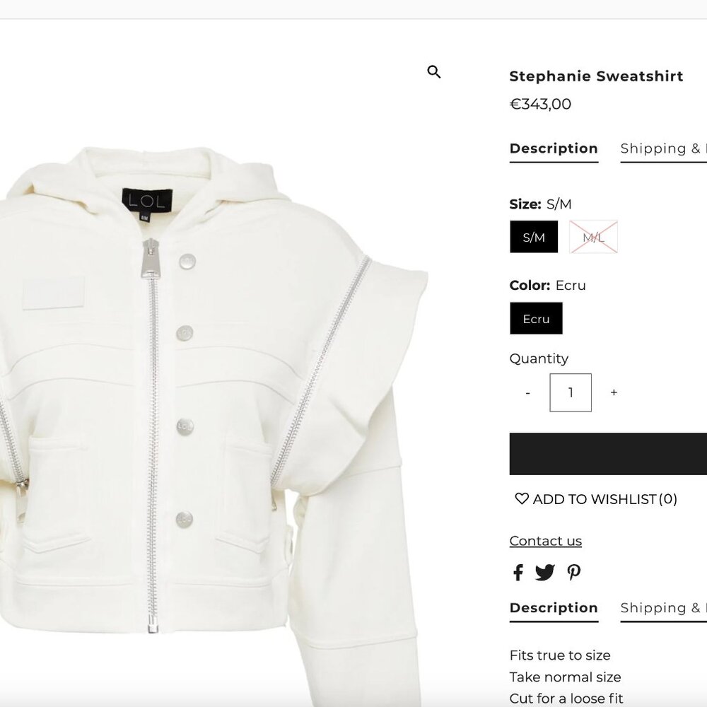 LOL Brand Clothing Set